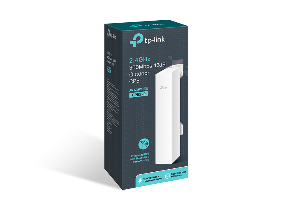 TP-Link CPE220 2.4GHz 300Mbps High Power Outdoor Wireless Access Point