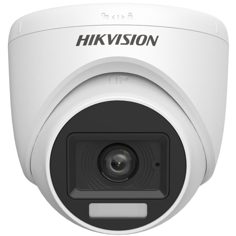 Hikvision DS-2CE76D0T-LPFS 2MP Dual Light Audio Fixed Turret Camera