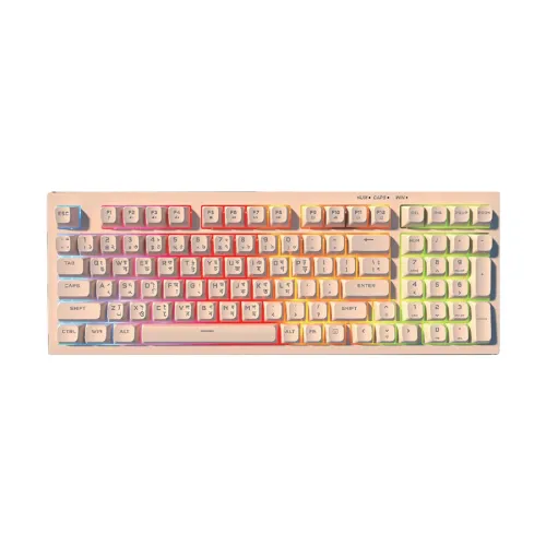 PC Power Silent-98 Gaming Keyboard with Bangla